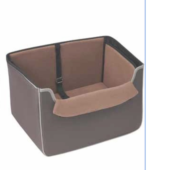 Heart to Tail Travel Bucket Pet Bed, Brown, NWT - Picture 4 of 5